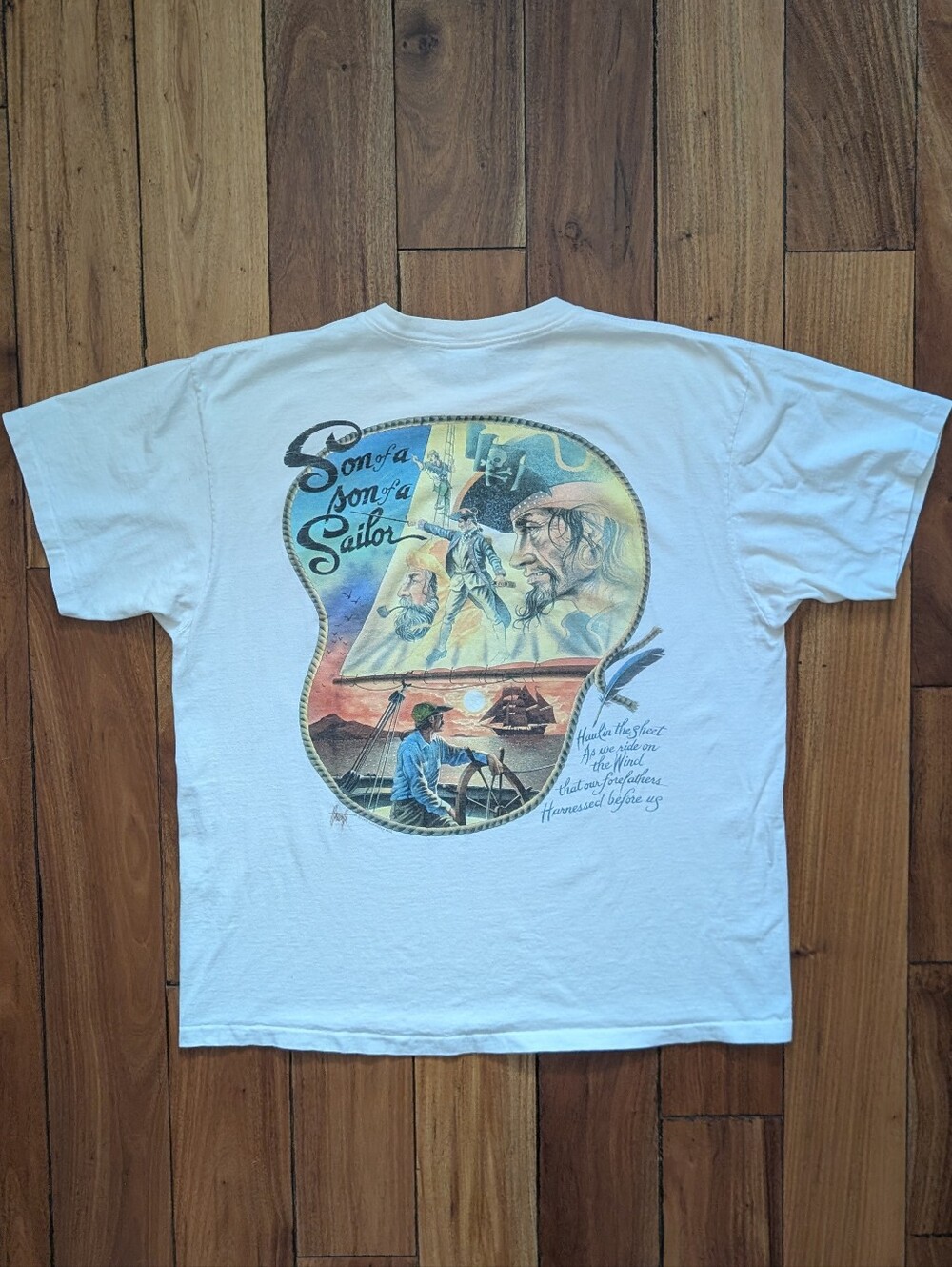 Caribbean Soul Vintage Pirate T-shirt (2X)